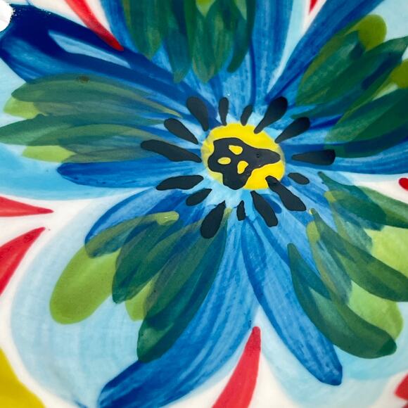 Anthropologie Sissinghurst Castle Spoon Rest Estudio Flores Hand Painted Cottage - Picture 7 of 10